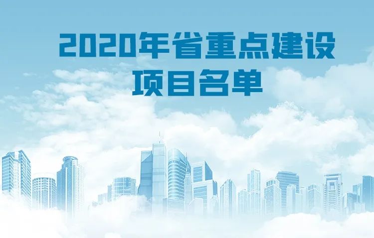 2020年省重點建設(shè)項目及預(yù)安排項目名單來看臺州有哪些入選？