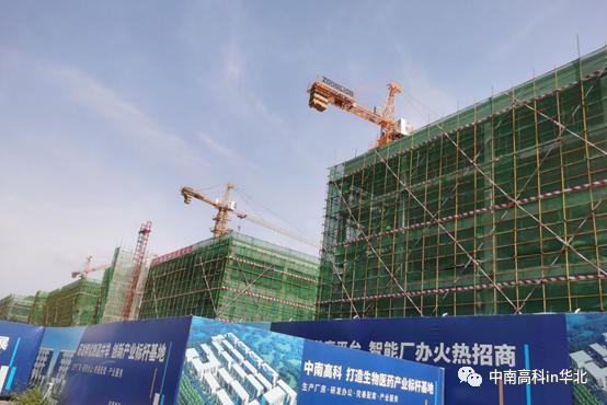 中南高科正定科技谷項目“加速跑”！即駛?cè)虢ㄔO(shè)“高速路”！